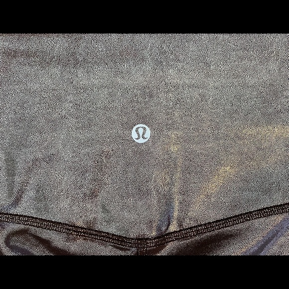 Lululemon Align High Rise Leggings 25" Shine Radiant Foil Size 0 NEW With Tags - Picture 4 of 7